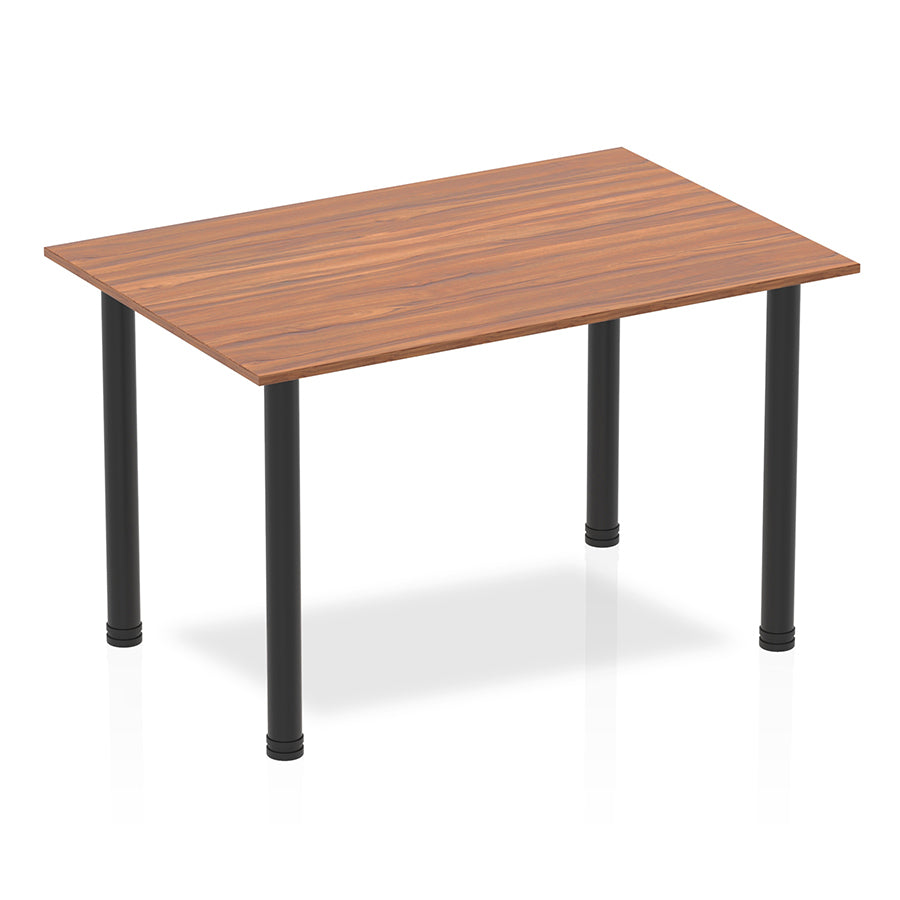 Impulse Straight Table With Post Leg