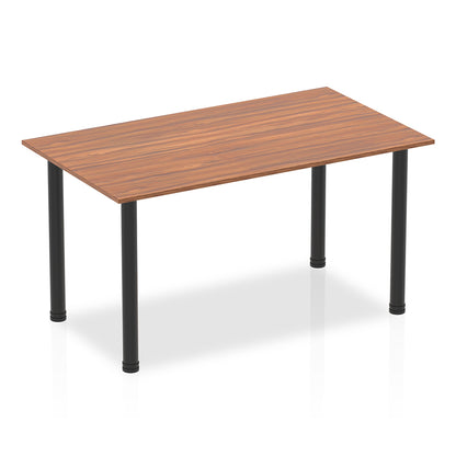 Impulse Straight Table With Post Leg