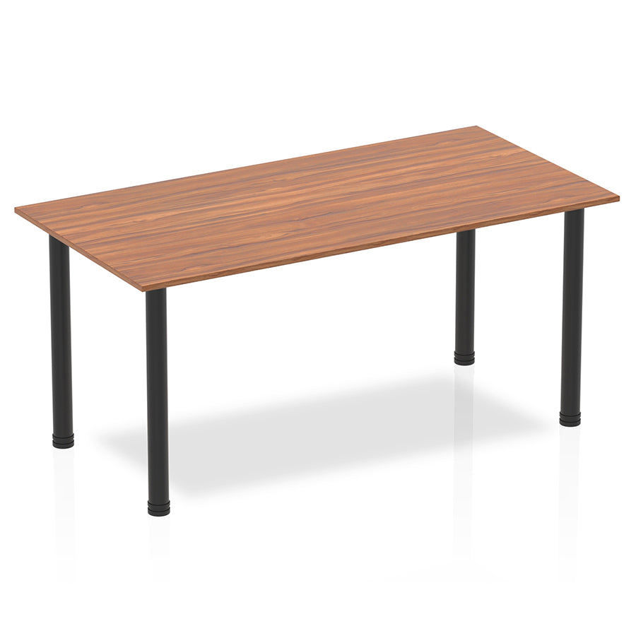 Impulse Straight Table With Post Leg