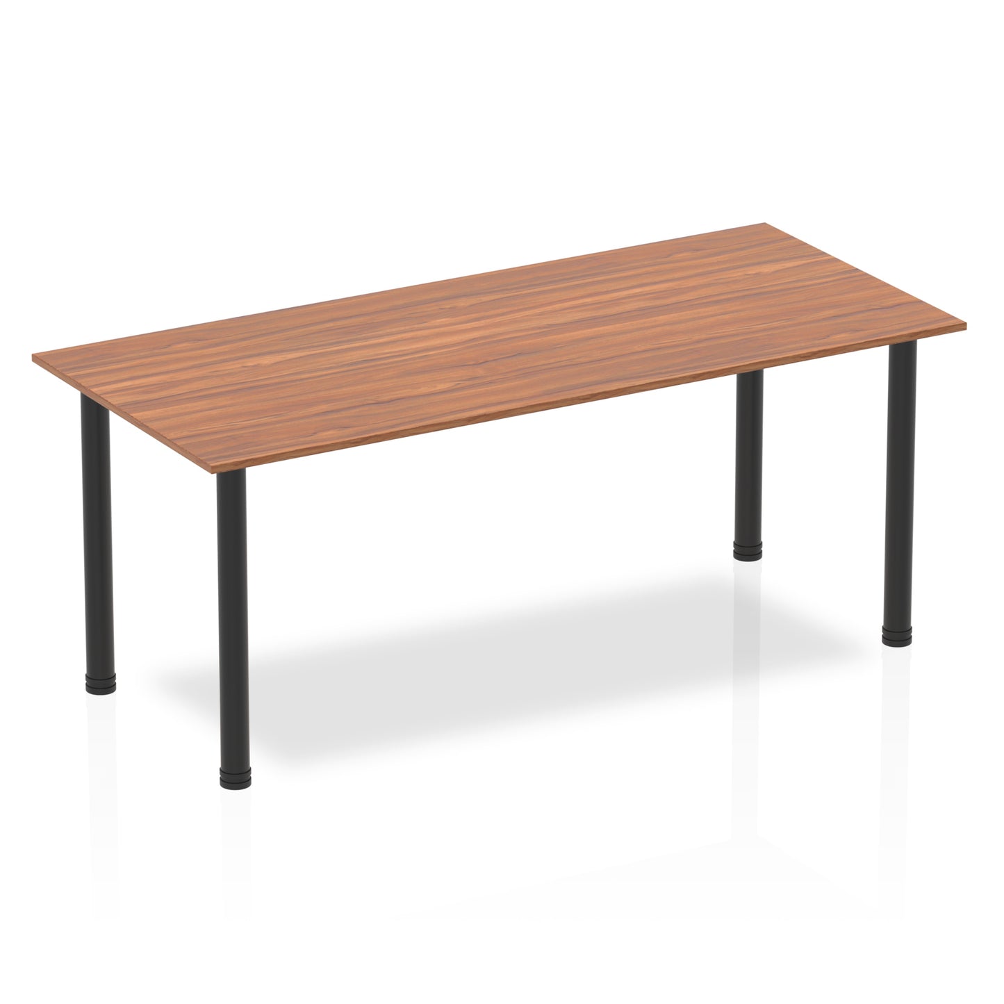 Impulse Straight Table With Post Leg