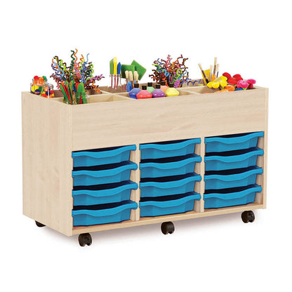 Calypso 6 Bay Kinderbox with 12 Single Trays