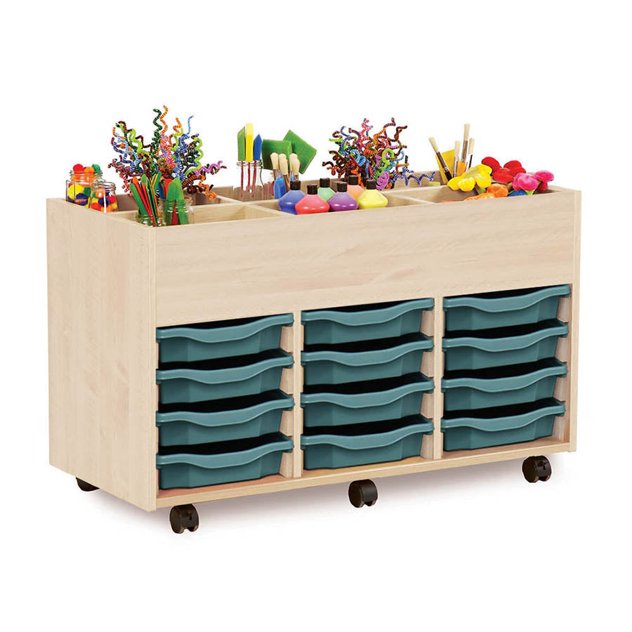 Calypso 6 Bay Kinderbox with 12 Single Trays