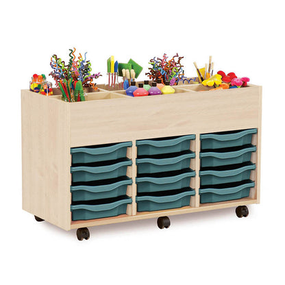 Calypso 6 Bay Kinderbox with 12 Single Trays