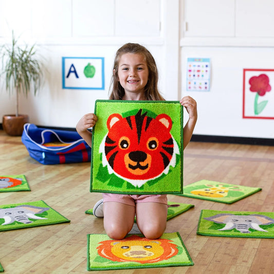 Animal Conservation Mini Mats - Pack of 15