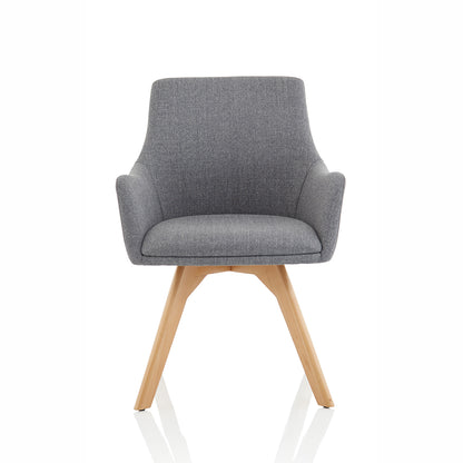 Carmen Wooden Leg Visitor Chair