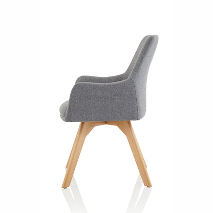 Carmen Wooden Leg Visitor Chair