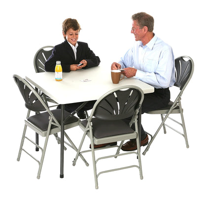 Basics Poly Folding Square Table