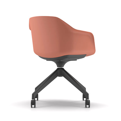 Milo Poly Four Star Base Swivel Chair