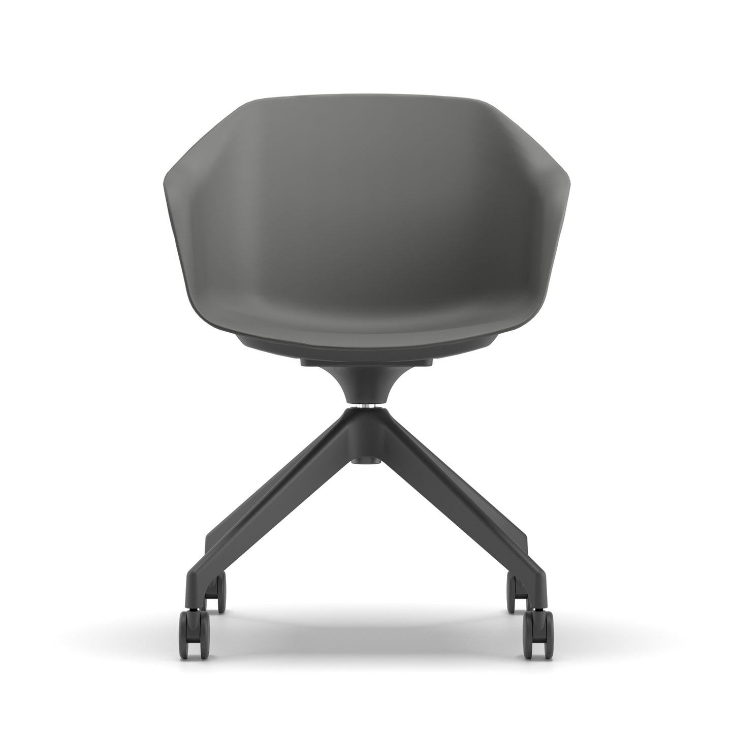 Milo Poly Four Star Base Swivel Chair