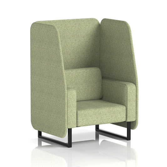 Brixworth Open Booth in Single Tone - 1 Seater