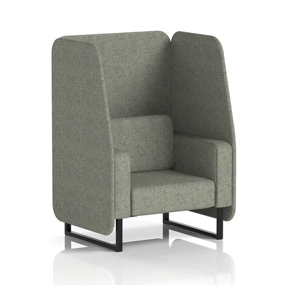 Brixworth Open Booth in Single Tone - 1 Seater
