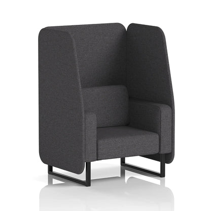 Brixworth Open Booth in Single Tone - 1 Seater