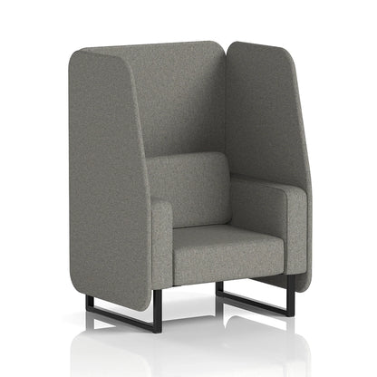 Brixworth Open Booth in Single Tone - 1 Seater