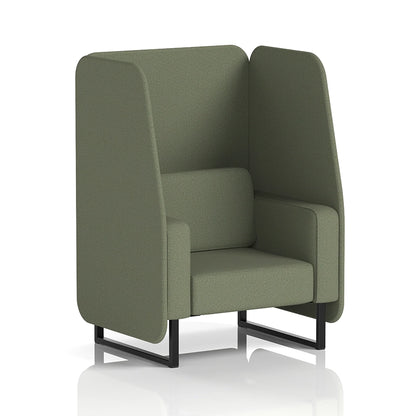 Brixworth Open Booth in Single Tone - 1 Seater