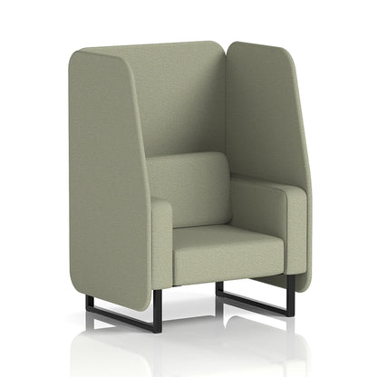 Brixworth Open Booth in Single Tone - 1 Seater