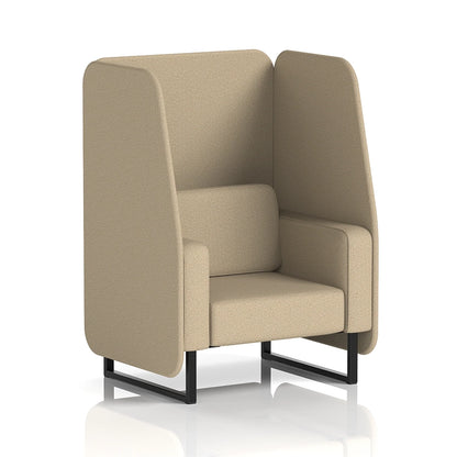 Brixworth Open Booth in Single Tone - 1 Seater