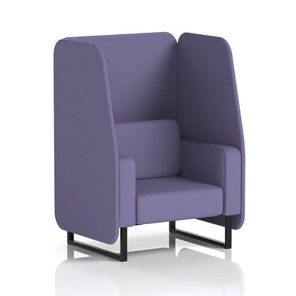 Brixworth Open Booth in Single Tone - 1 Seater