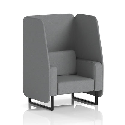 Brixworth Open Booth in Single Tone - 1 Seater