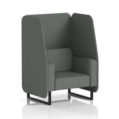 Brixworth Open Booth in Single Tone - 1 Seater