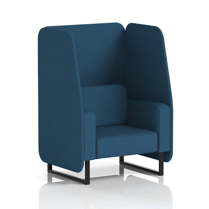 Brixworth Open Booth in Single Tone - 1 Seater
