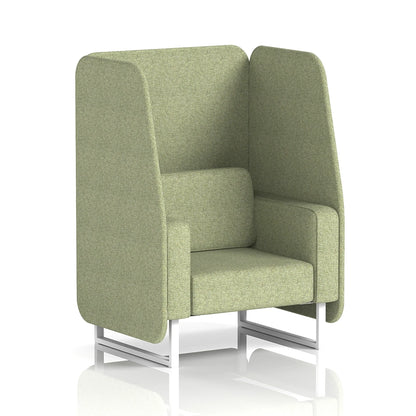 Brixworth Open Booth in Single Tone - 1 Seater