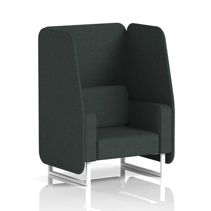 Brixworth Open Booth in Single Tone - 1 Seater
