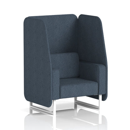 Brixworth Open Booth in Single Tone - 1 Seater