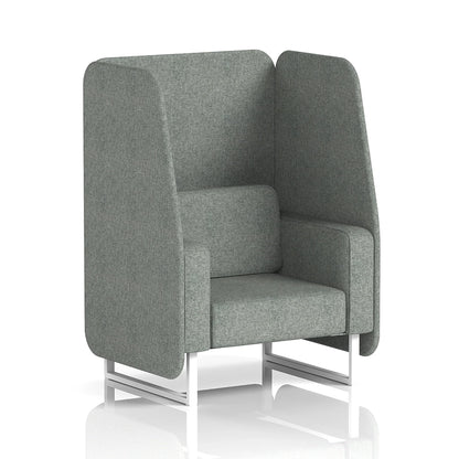Brixworth Open Booth in Single Tone - 1 Seater