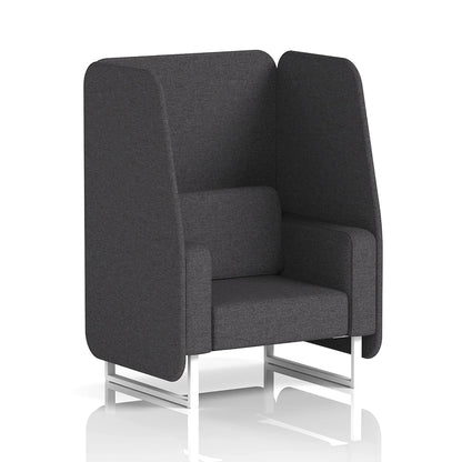 Brixworth Open Booth in Single Tone - 1 Seater