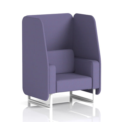 Brixworth Open Booth in Single Tone - 1 Seater