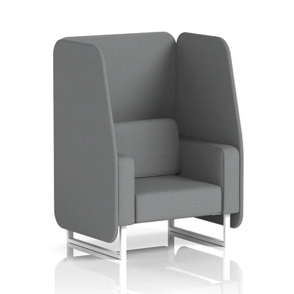 Brixworth Open Booth in Single Tone - 1 Seater