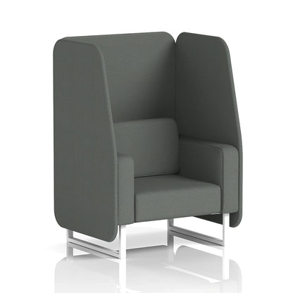 Brixworth Open Booth in Single Tone - 1 Seater