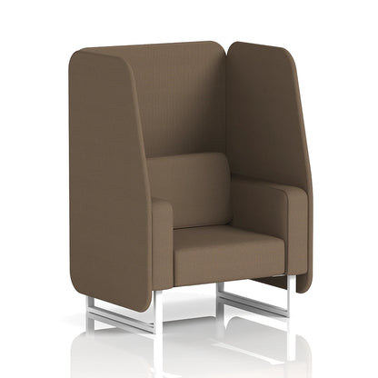 Brixworth Open Booth in Single Tone - 1 Seater