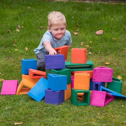 Coloured Hollow Blocks