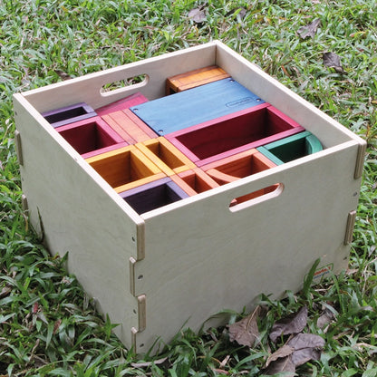 Coloured Hollow Blocks