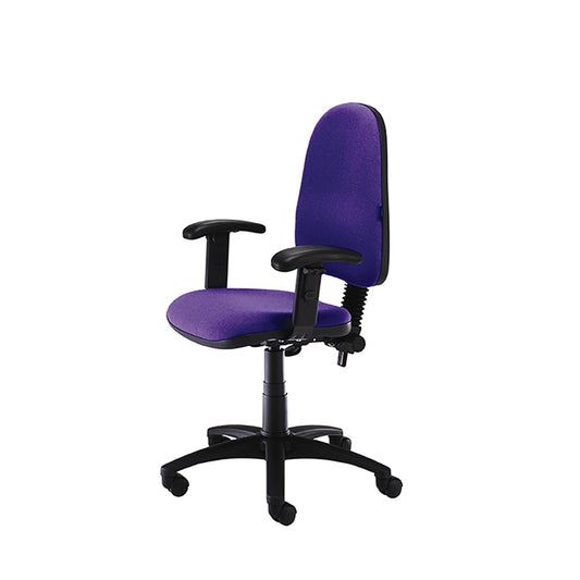 Operator Task Chair with Adjustable Arms