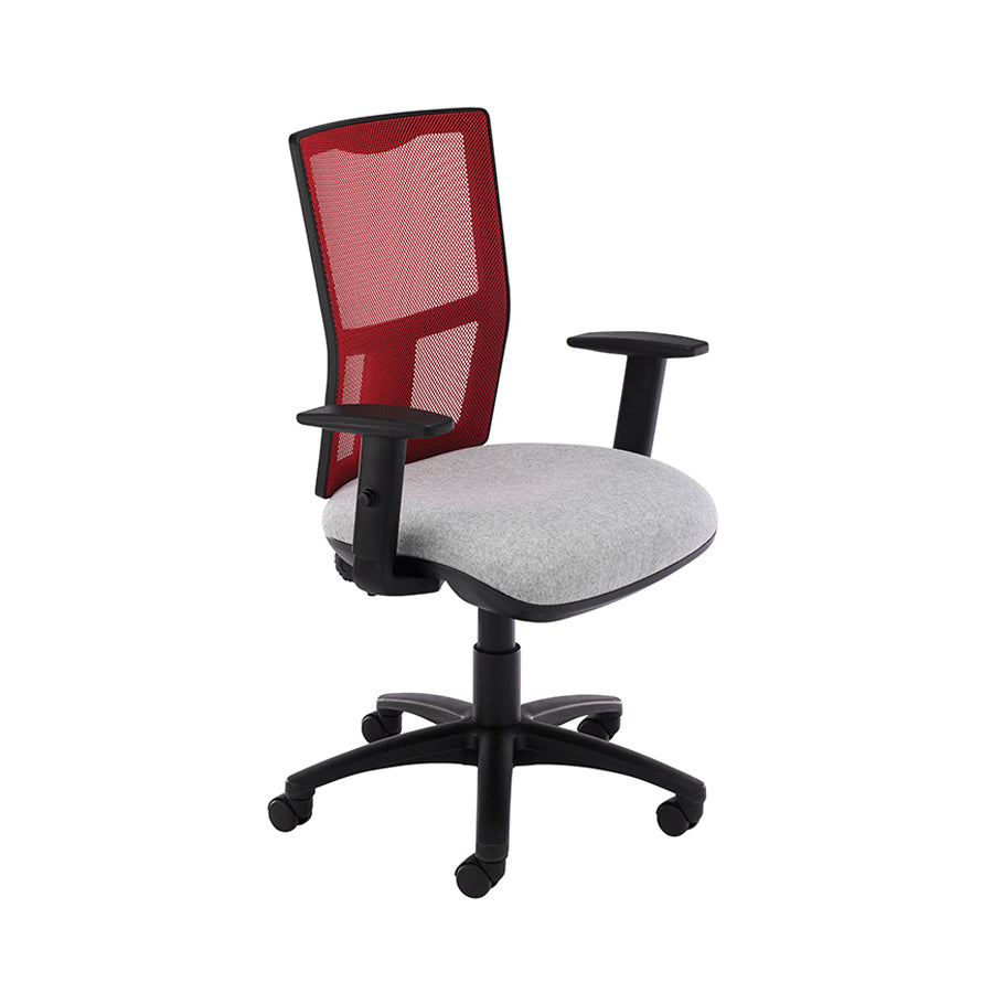 E-Lite Operator Mesh Chair with Adjustable Arms