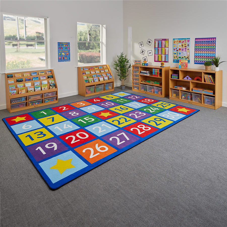 Large Numbers Learning Rug