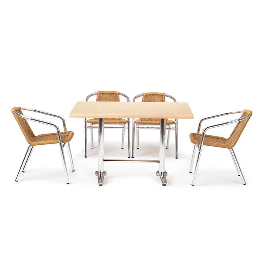 Casa Armchair Honey Outdoor Table & Chairs CN40417 2
