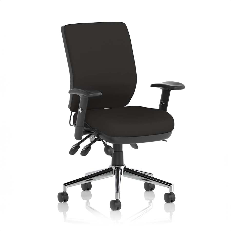 Chiro 24 Hour Medium Back Task Operator Office Chair