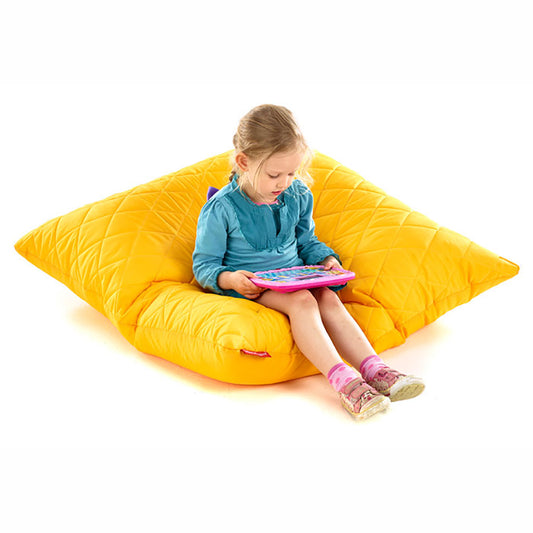 Churchfield Medium Outdoor Quilted Cushion MQC MB31661-YELLOW