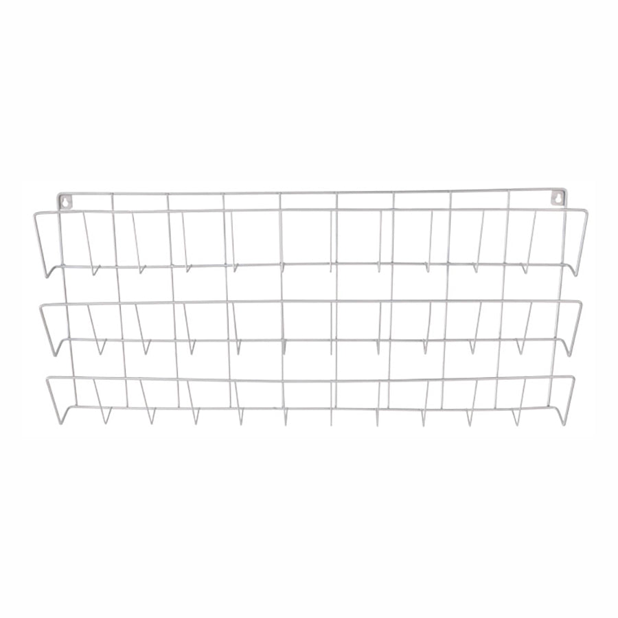 Cicada Horizontal Wall Mounted Book Rack - 3 Deep Shelves JR32440 3