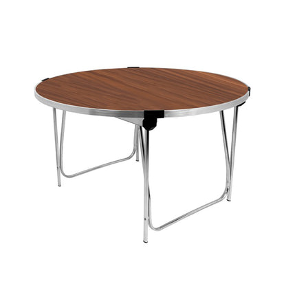 Contour 25 Round Folding Table dia.1220mm GP37 Teak TF31180