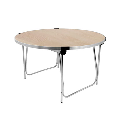 Contour 25 Round Folding Table dia.1220mm GP39 Maple TF31180