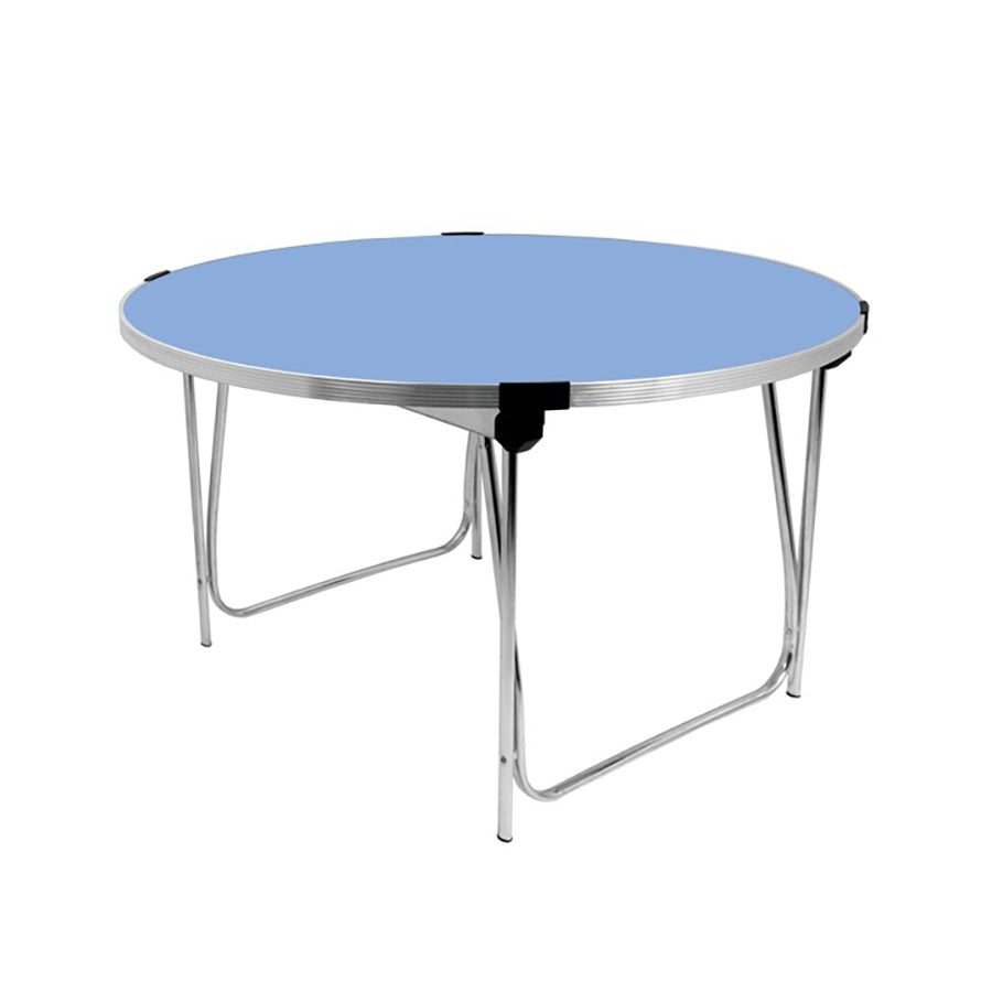 Contour 25 Round Folding Table dia.1220mm GP41 Powder Blue TF31180
