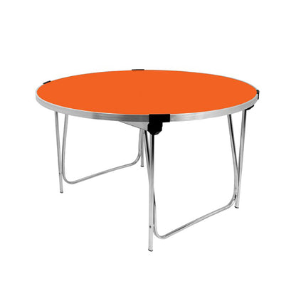 Contour 25 Round Folding Table dia.1220mm GP42 Orange TF31180