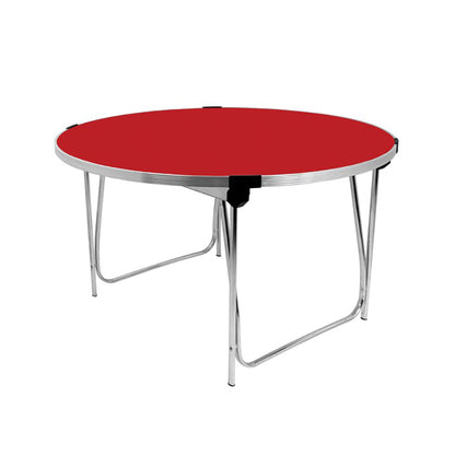 Contour 25 Round Folding Table dia.1220mm GP43 Poppy Red TF31180