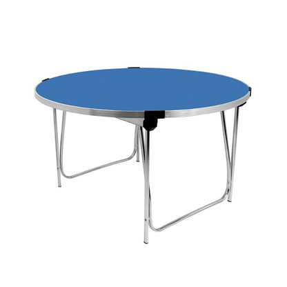 Contour 25 Round Folding Table dia.1220mm GP44 Azure Blue TF31180
