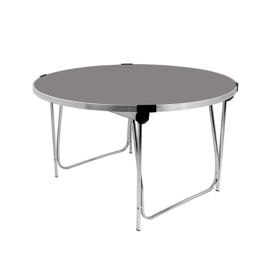 Contour 25 Round Folding Table dia.1220mm GP47 Storm Grey TF31180