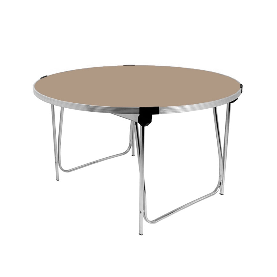 Contour 25 Round Folding Table dia.1220mm GP72 Mocha TF31180